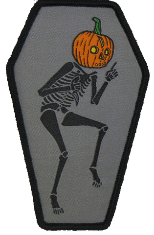 Ed’s Manifesto/Sneakreaper Industries “Pumpkin Reaper” Halloween 2024 Morale Patch - Tactical Outfitters