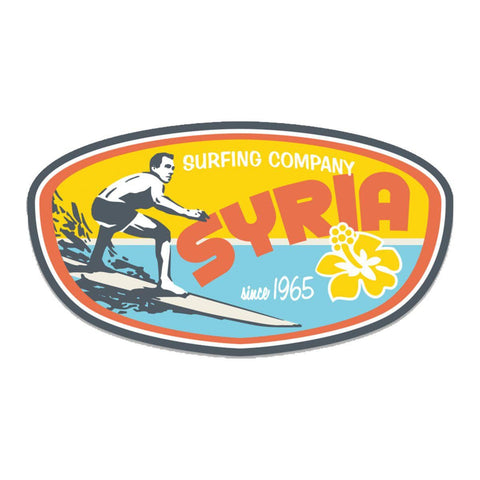 SYRIA SURF CO. STICKER - Tactical Outfitters